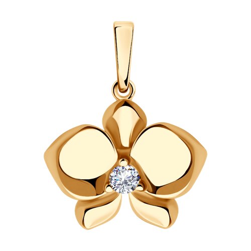 Подвеска Diamant - Серебро 925, Фианит (арт. 93-130-01820-1)