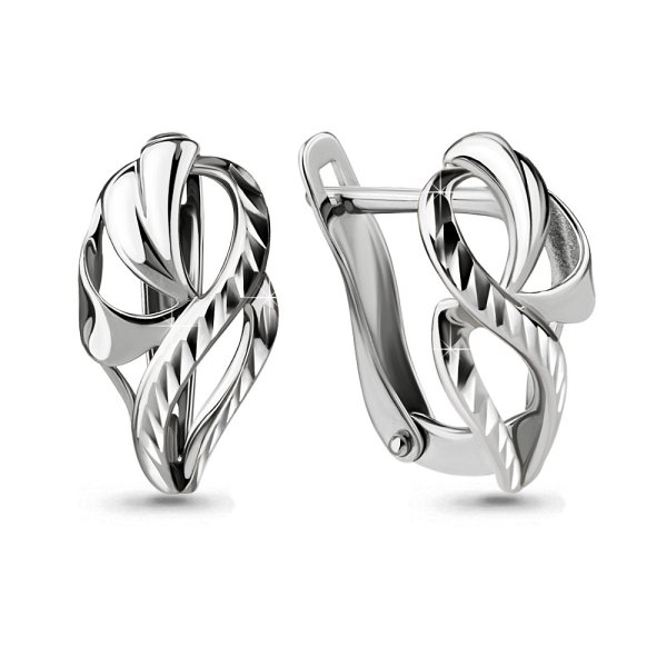 Серьги Аквамарин - Серебро 925 (арт. 33595.5)