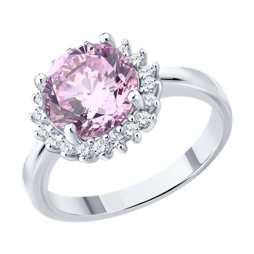 Кольцо SOKOLOV - Серебро 925, Фианит (арт. 94014498-91)