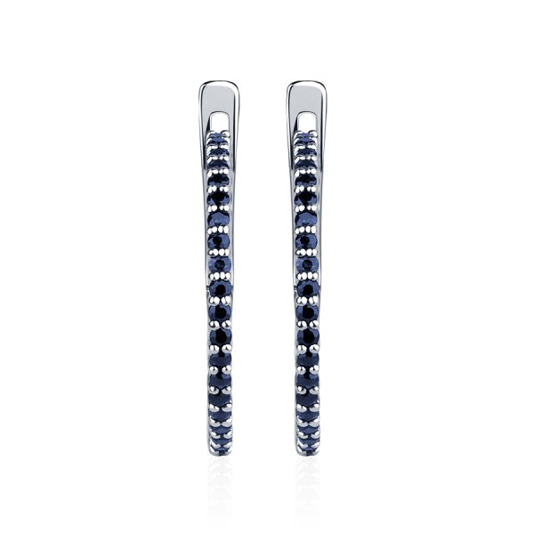 Серьги Platinum Lab. - Платина 950 (арт. ПС-022С-00)