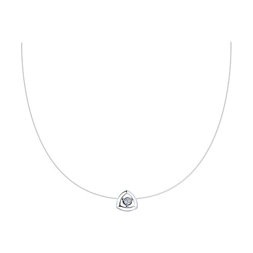 Колье SOKOLOV - Серебро 925, Фианит (арт. 94070274)