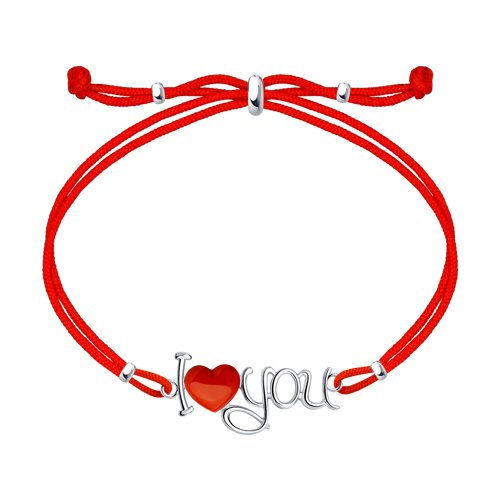 Браслет SOKOLOV - Серебро 925, Эмаль (арт. 94-150-00999-1)