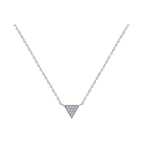 Колье SOKOLOV - Серебро 925, Фианит (арт. 94070168)