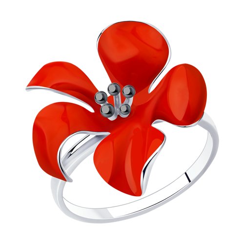 Кольцо SOKOLOV - Серебро 925, Эмаль (арт. 94013387)