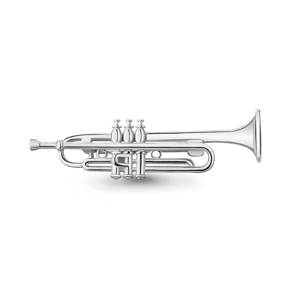 Брошь Аквамарин - Серебро 925 (арт. 77383.5)