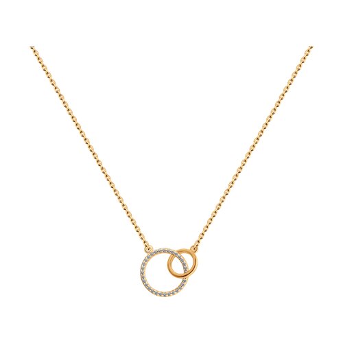 Колье SOKOLOV - Серебро 925, Фианит (арт. 93070130)