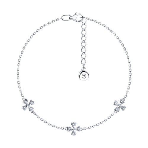 Браслет SOKOLOV - Серебро 925, Фианит (арт. 94051175)