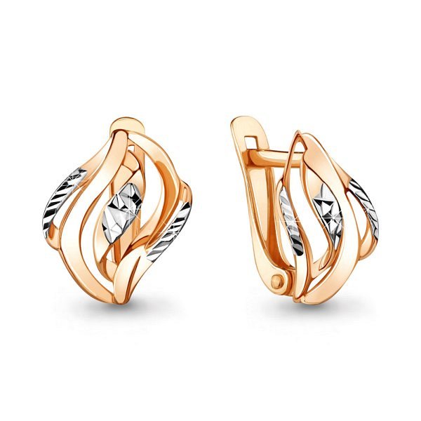 Серьги Аквамарин - Золото 585 (арт. 31535.1)