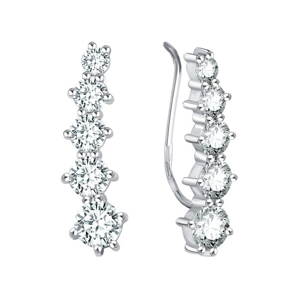 Серьги Talant - Серебро 925, Фианит (арт. 16-72-0001-11822)