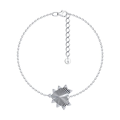 Браслет SOKOLOV - Серебро 925, Фианит (арт. 94051687)