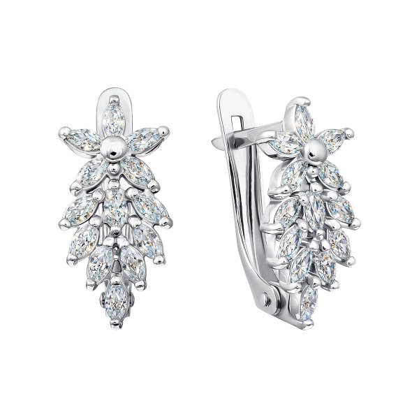 Серьги Talant - Серебро 925, Фианит (арт. 10-72-0001-15836)