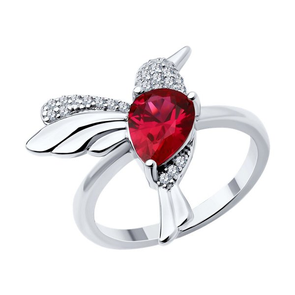 Кольцо SOKOLOV - Серебро 925, Фианит (арт. 94014119-91)