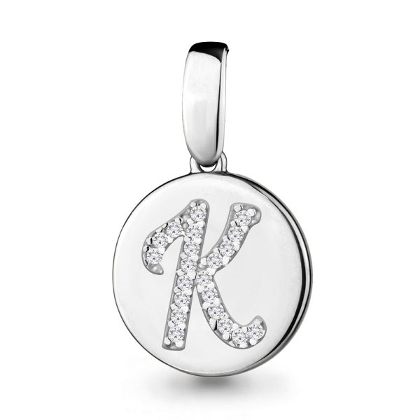 Подвеска Аквамарин - Серебро 925, Фианит (арт. 24021А.5)