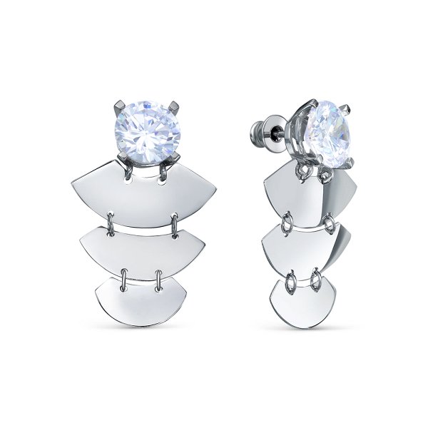 Серьги SALAKATOV - Серебро 925, Фианит (арт. 421-10-387)