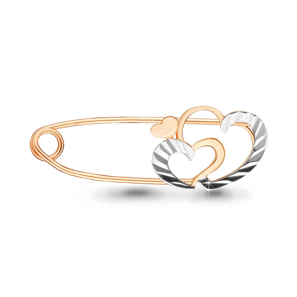 Булавка Аквамарин - Серебро 925 (арт. 71526.6)