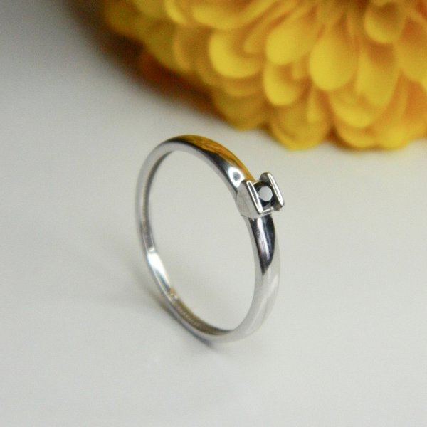 Кольцо Галатея - Серебро 925, Фианит (арт. 2872.2)