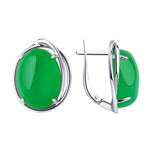 Серьги Diamant - Серебро 925, Кварц (арт. 94-320-00907-1)