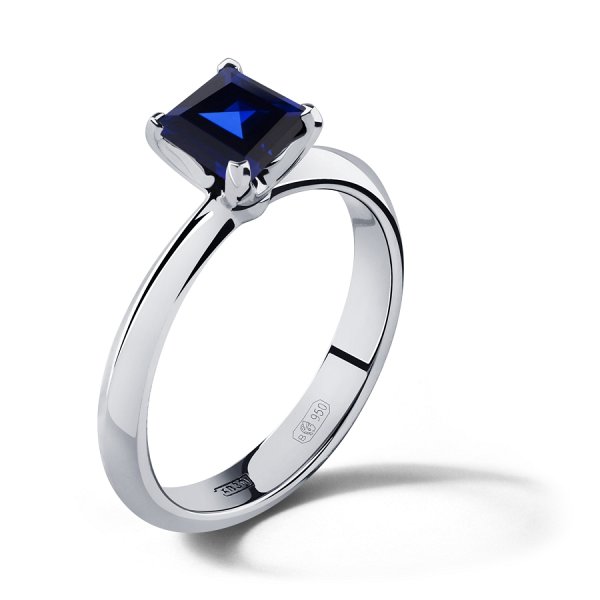 Кольцо Platinum Lab. - Платина 950 (арт. ПК-100С-01)