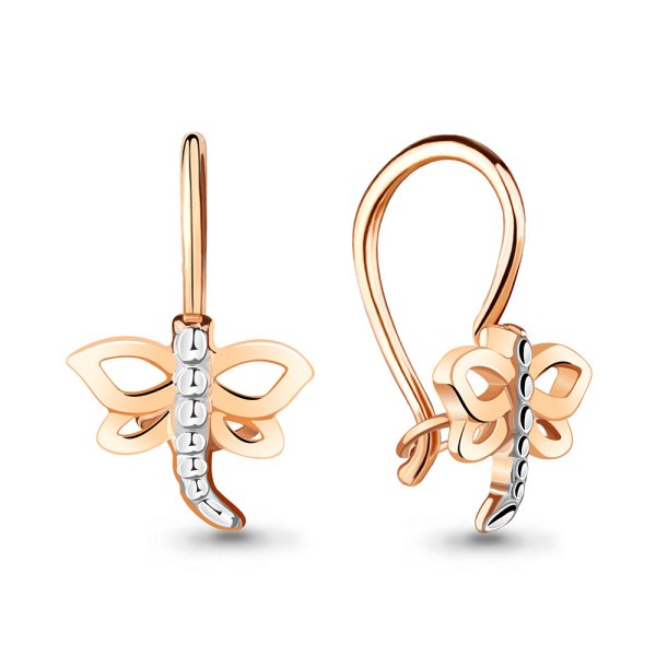 Серьги Аквамарин - Золото 375 (арт. 31868.8)