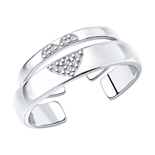 Кольцо SOKOLOV - Серебро 925, Фианит (арт. 94013348)