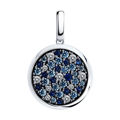 Подвеска SOKOLOV - Серебро 925, Фианит (арт. 94033189)