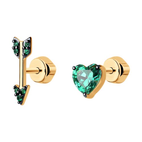 Серьга SOKOLOV - Серебро 925, Фианит (арт. 93022360)