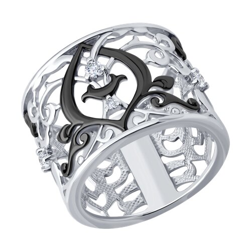 Кольцо Diamant - Серебро 925, Фианит (арт. 94-110-02352-1)