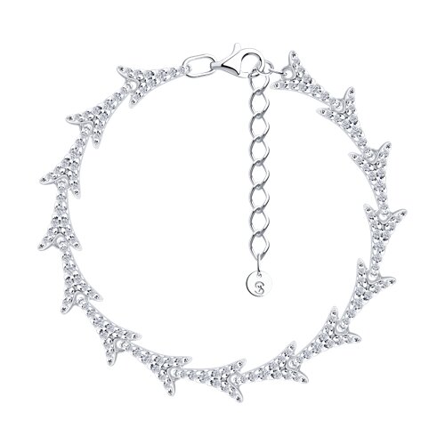 Браслет SOKOLOV - Серебро 925, Фианит (арт. 94051611)