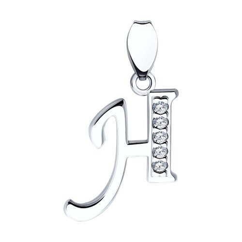 Подвеска SOKOLOV - Серебро 925, Фианит (арт. 94030457)