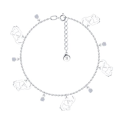 Браслет SOKOLOV - Серебро 925, Фианит (арт. 94050069)