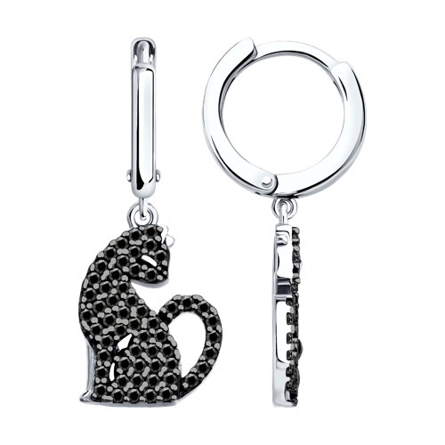 Серьги SOKOLOV - Серебро 925, Фианит (арт. 94026851)