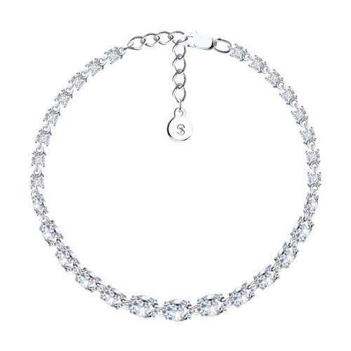 Браслет SOKOLOV - Серебро 925, Фианит (арт. 94050357)