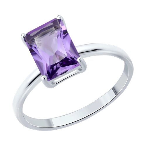 Кольцо SOKOLOV - Серебро 925, Аметист (арт. 92014650)