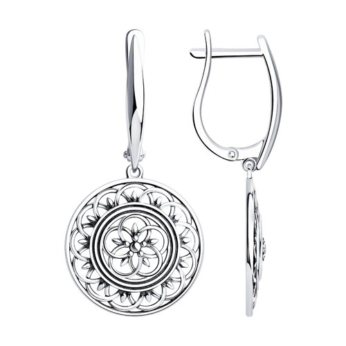 Серьги Diamant - Серебро 925 (арт. 95-121-01114-1)