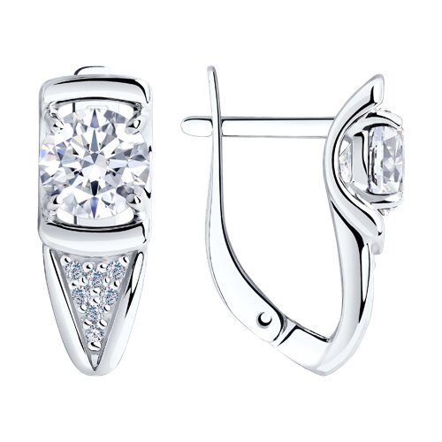 Серьги Diamant - Серебро 925, Фианит (арт. 94-120-00021-1)