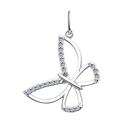 Подвеска Diamant - Серебро 925, Фианит (арт. 94-130-00742-1)