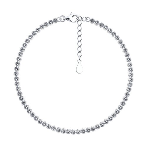 Браслет SOKOLOV - Серебро 925, Фианит (арт. 94051151-91)