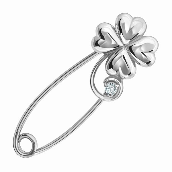 Булавка Talant - Серебро 925, Фианит (арт. 61-72-0001-25833)