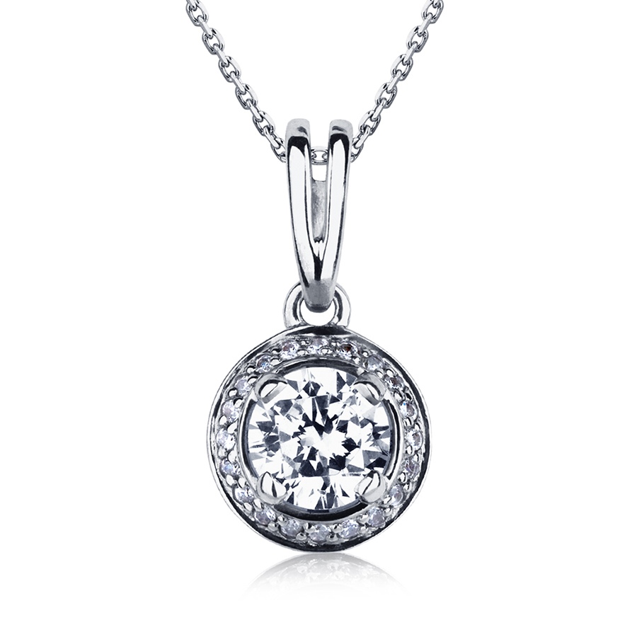 Подвеска Platinum Lab. - Платина 950, Бриллиант (арт. ПП-060-01)