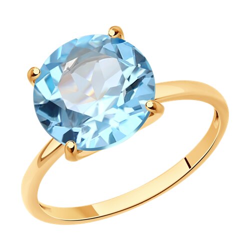 Кольцо SOKOLOV - Золото 585, Топаз (арт. 716712)