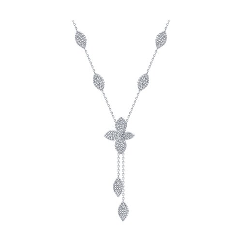 Колье SOKOLOV - Серебро 925, Фианит (арт. 94071367)