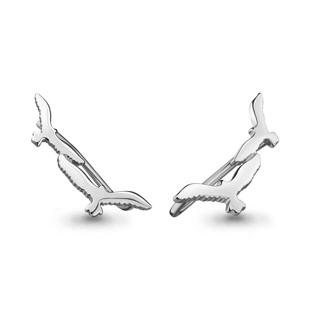 Серьги Аквамарин - Серебро 925 (арт. 33752.5)