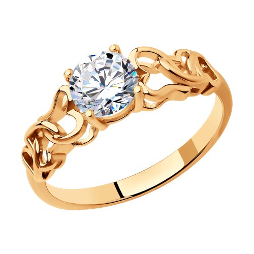 Кольцо SOKOLOV - Серебро 925, Фианит (арт. 93010241)