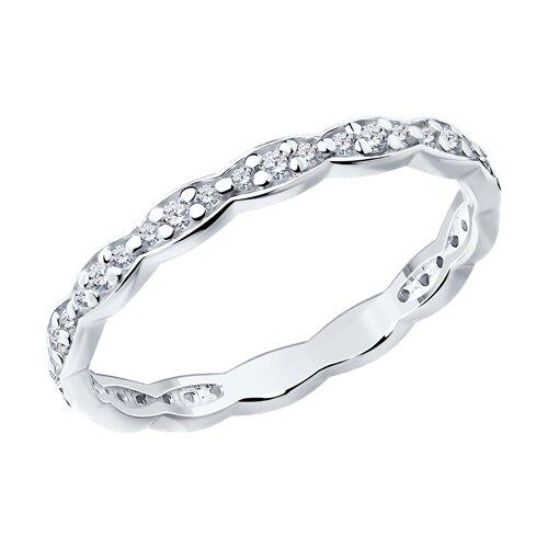 Кольцо SOKOLOV - Серебро 925, Фианит (арт. 94013690)