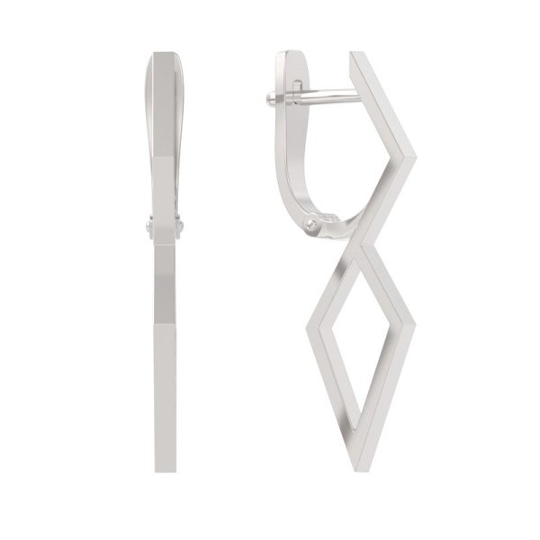 Серьги ООО "ЮК "Арина" - Серебро 925 (арт. 1049522-00000)