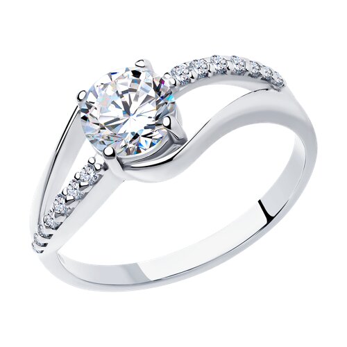 Кольцо SOKOLOV - Серебро 925, Фианит (арт. 94010862)