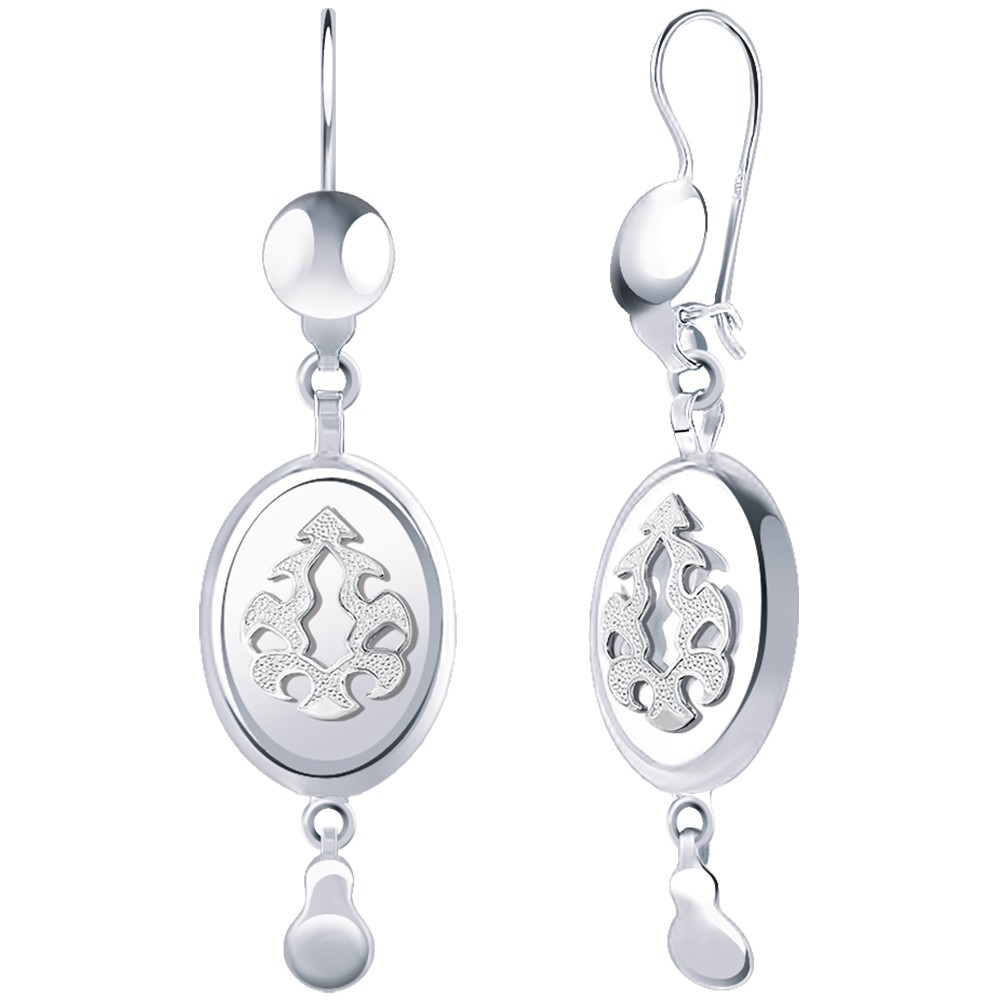 Серьги Атолл - Серебро 925 (арт. 2815-925)