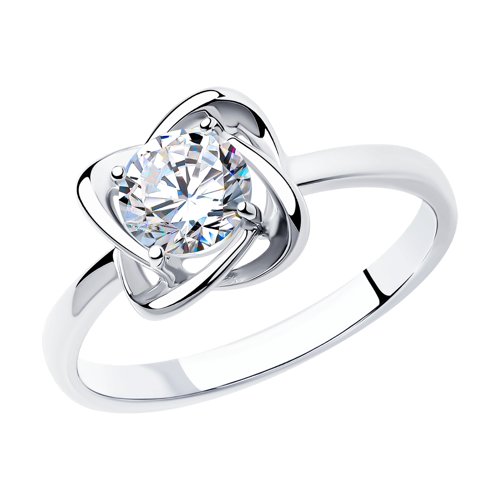 Кольцо SOKOLOV - Серебро 925, Фианит (арт. 94012694)