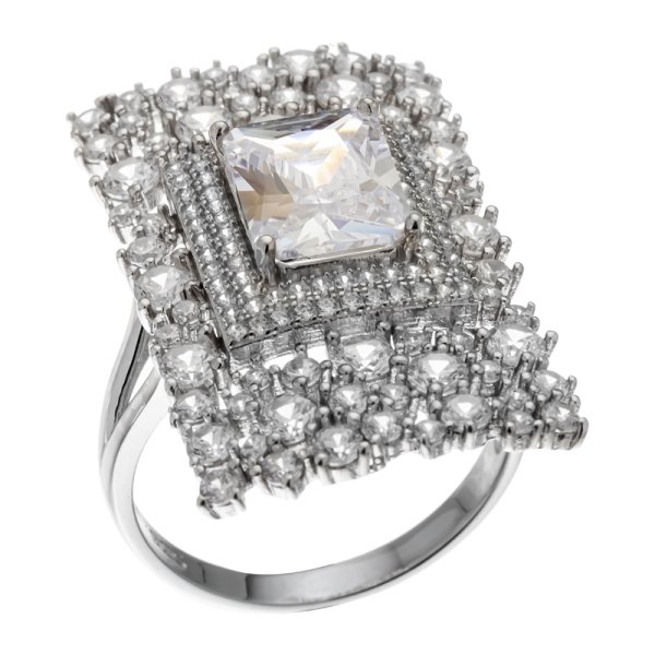 Кольцо Мастер Клио - Серебро 925, Фианит (арт. 22К150151)