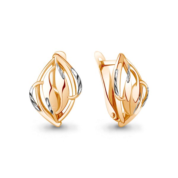 Серьги Аквамарин - Золото 585 (арт. 31238.1)